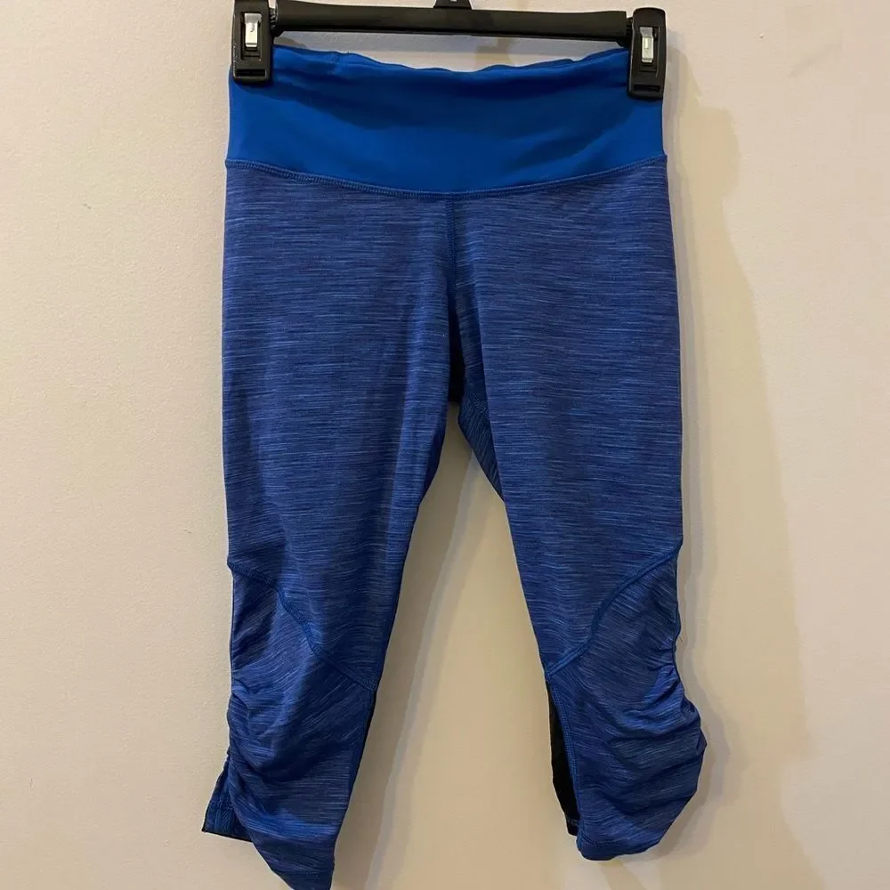 Lululemon Run For Your Life Crop Leggings Women Size 4